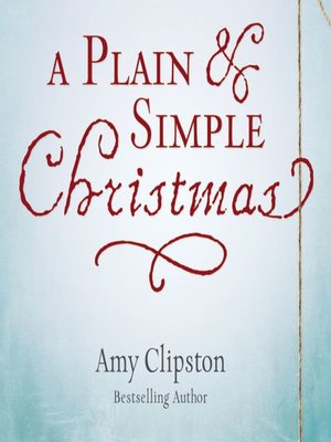 cover image of A Plain and Simple Christmas